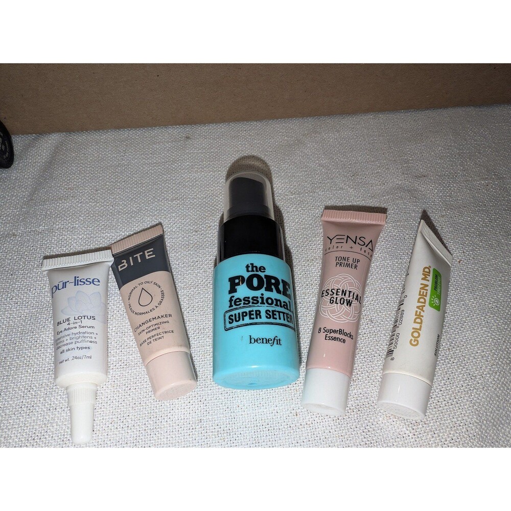 Bundle of five new/sealed face makeup products